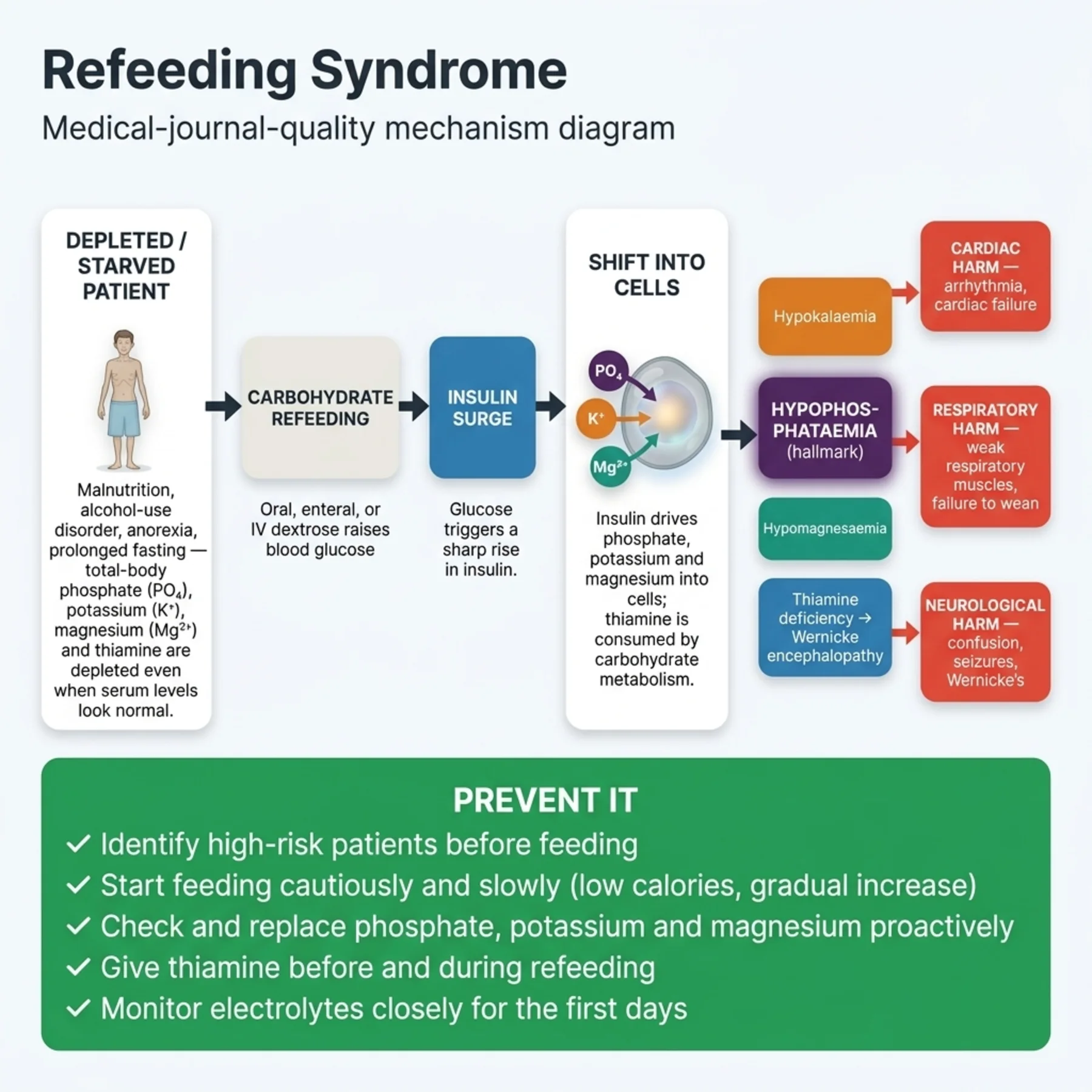 Figure 15.3 - Refeeding Syndrome