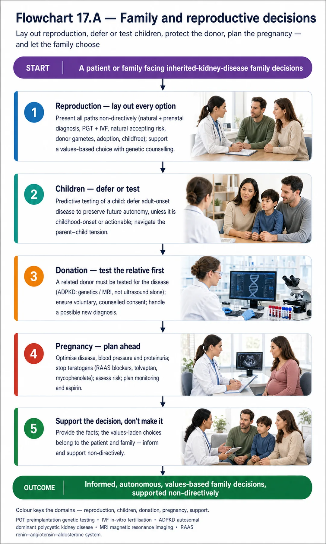 Flowchart 17.A - Family and reproductive decisions