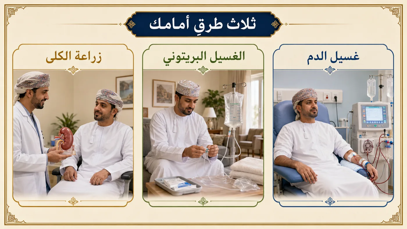 ثلاثة طرقٍ أمامك