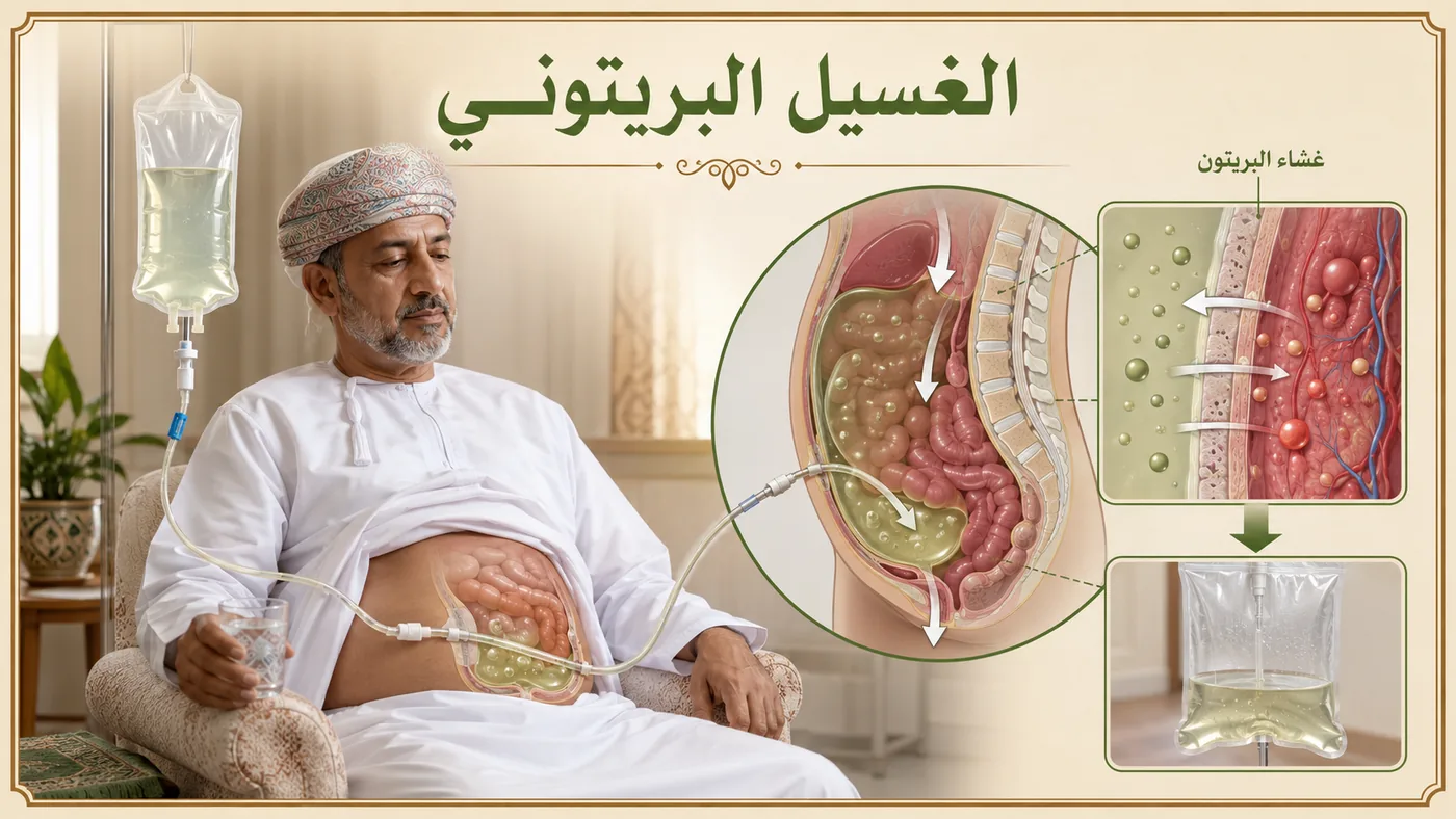 الغسيل البريتوني — كيف يعمل؟