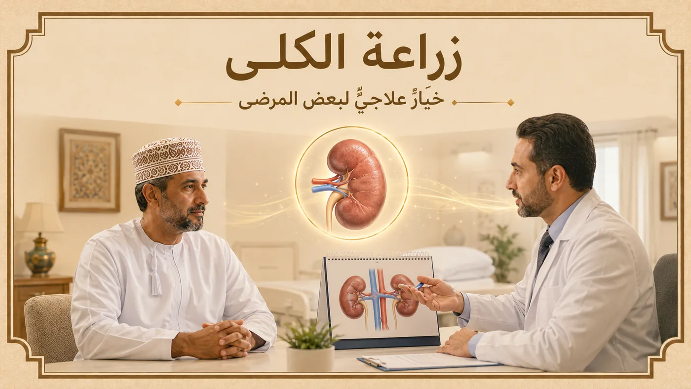 الطريق الثالث — زراعة الكلى