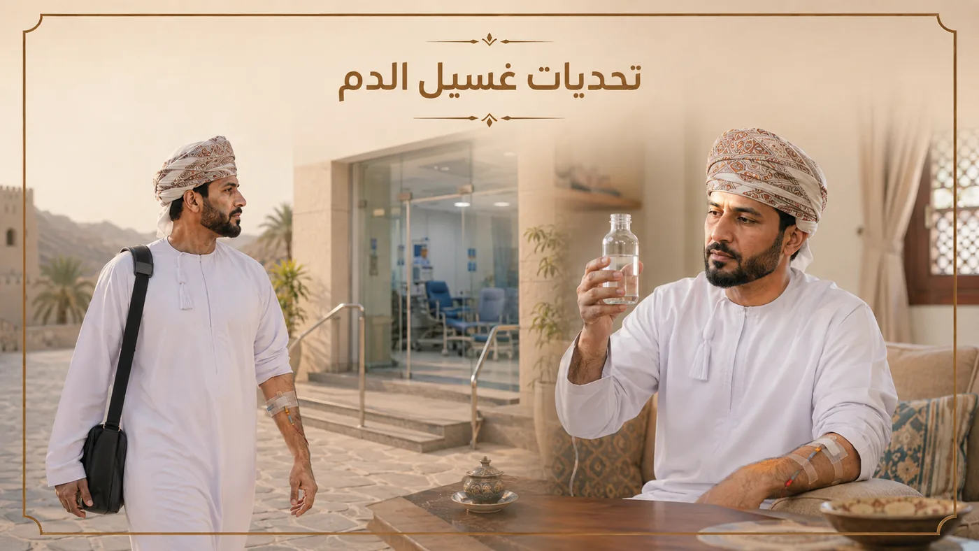 ما يَصعب في غسيل الدم