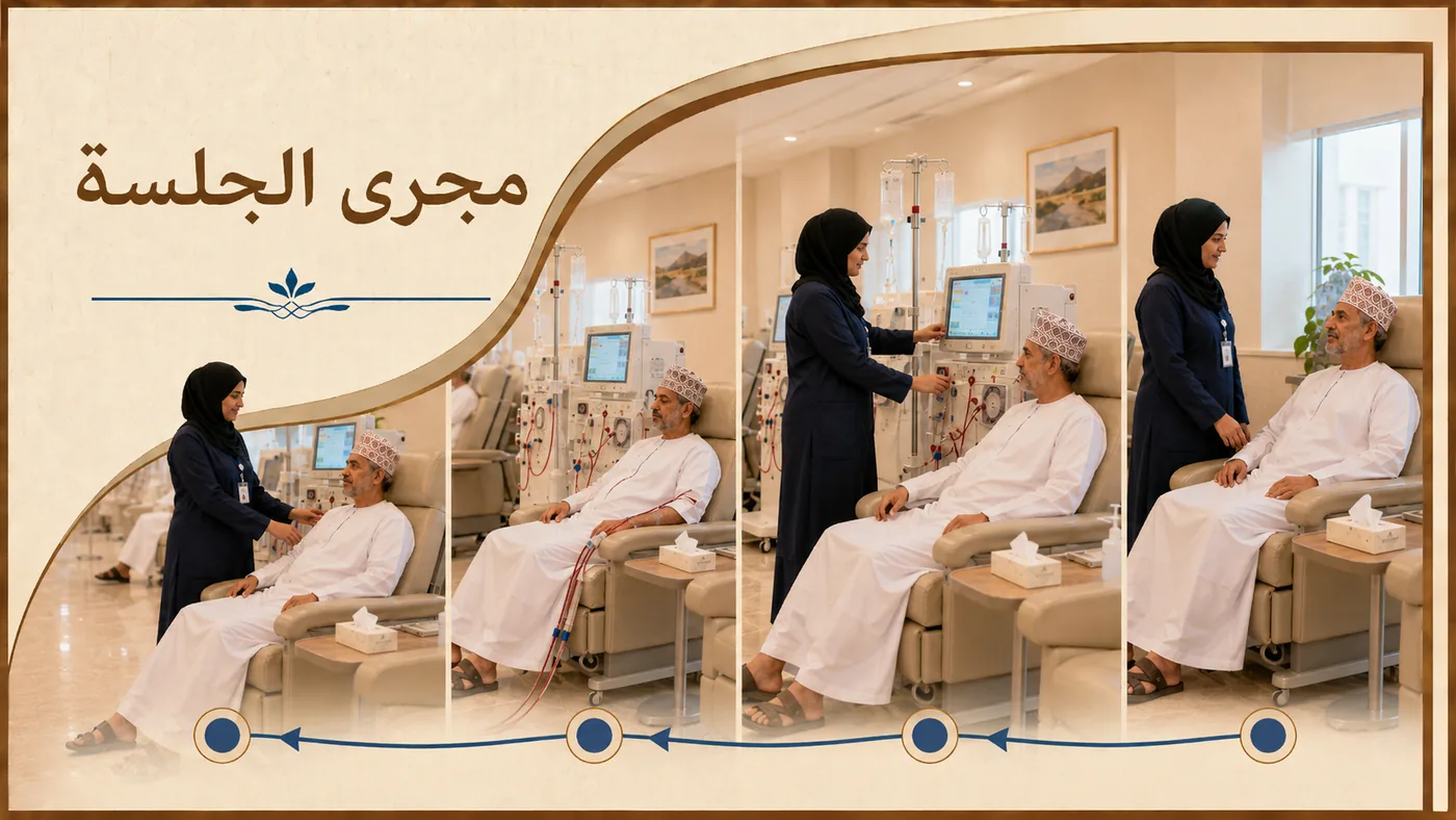 مَجرى الجلسة من بدايتها لنهايتها