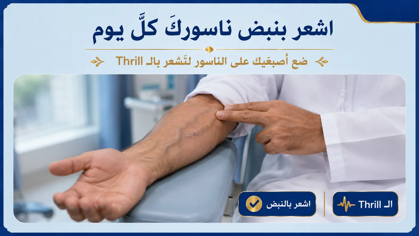 اشعر بنبض ناسورك كلَّ يوم