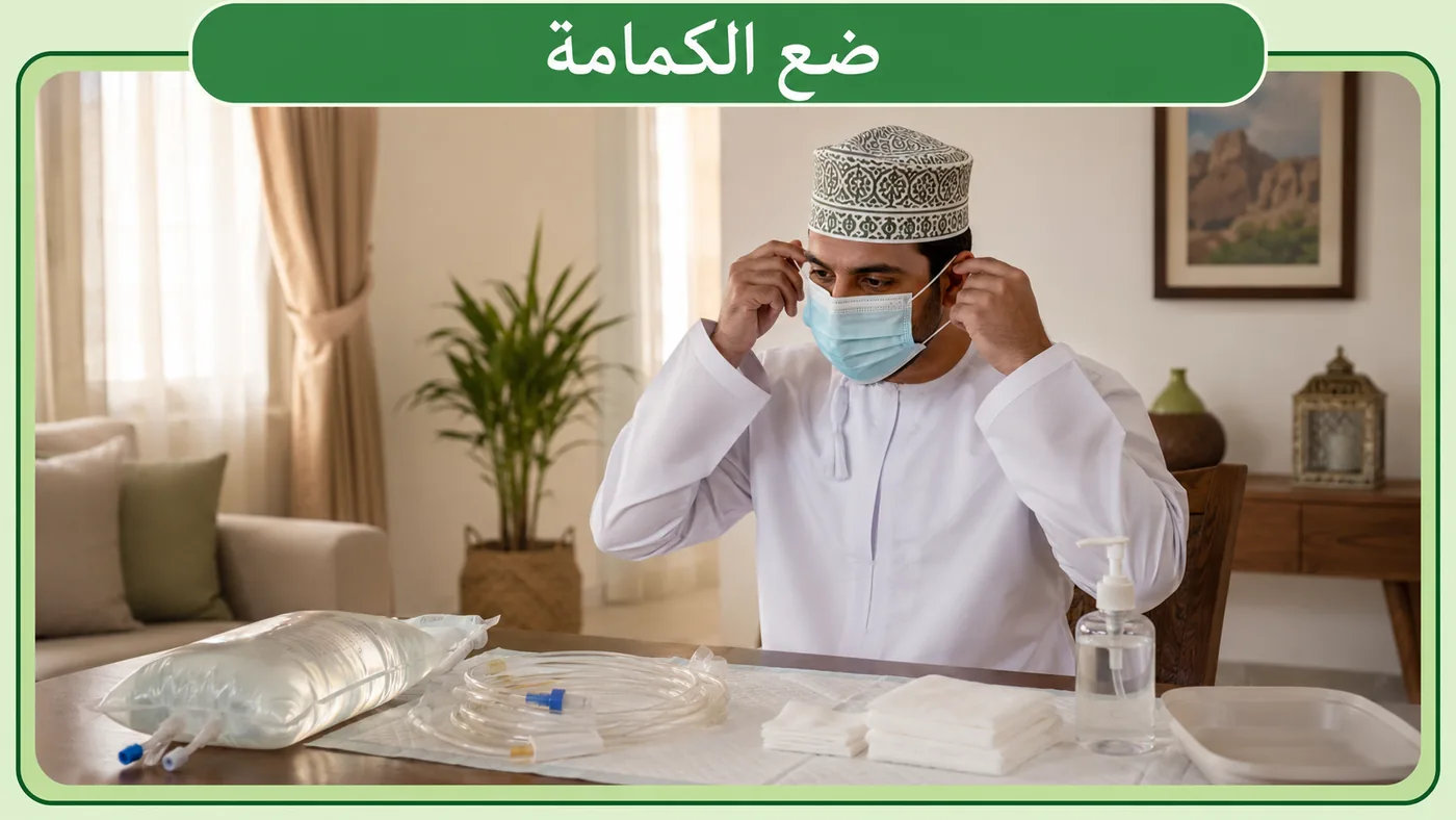 ضَعِ الكَمَّامة