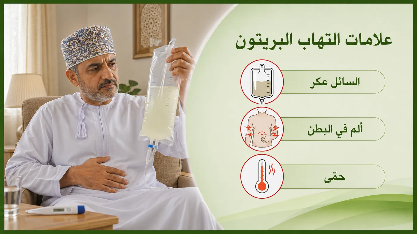 التهابُ البِريتون — العلامات