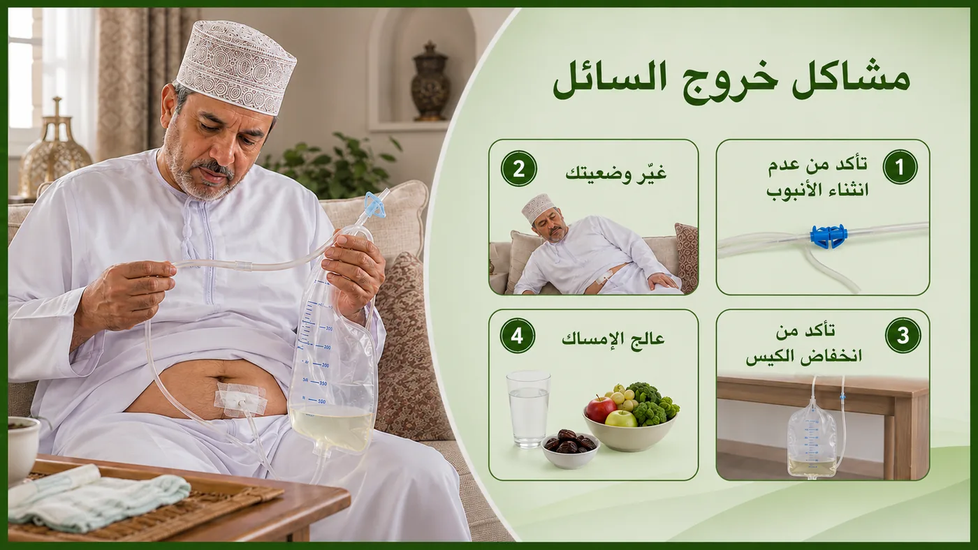مشاكلُ خُروج السائل