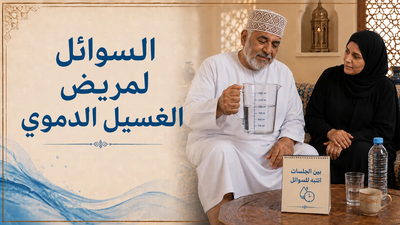 السوائلُ لِمَريض الغسيل الدموي (HD)