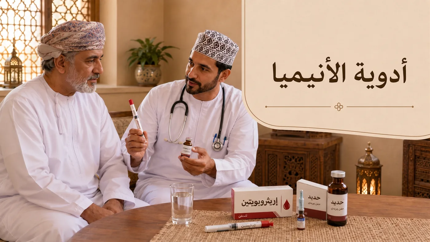أَدويةُ الأَنيميا — حُقَنُ الإريثروبويتين (EPO) والحديد