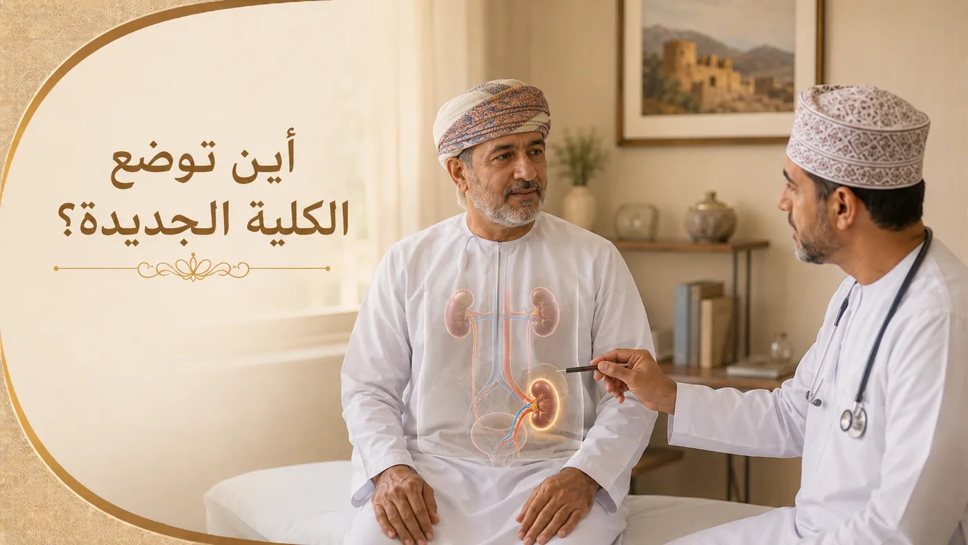 أَين تَذهَبُ الكُليَةُ الجَديدَة؟